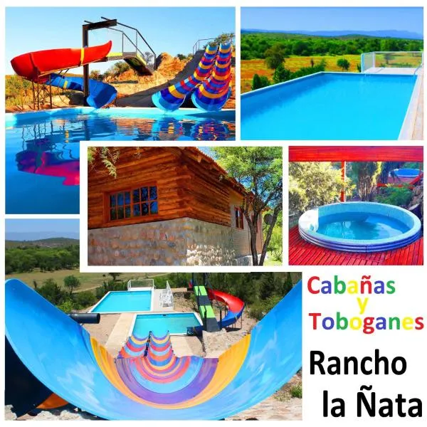 Cabañas y Toboganes Rancho la Ñata, hotell i Panaholma