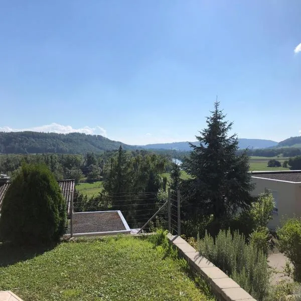 Gästezimmer Erlinsbach bei Aarau, zwischen Aare und Jura, hotel v mestu Niedererlinsbach