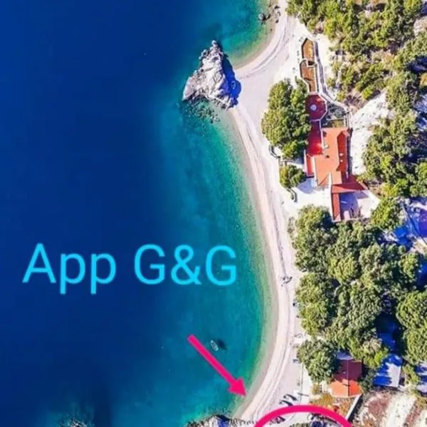 Beach apartment G&G - Villa Iva Brela, hotel en Brela