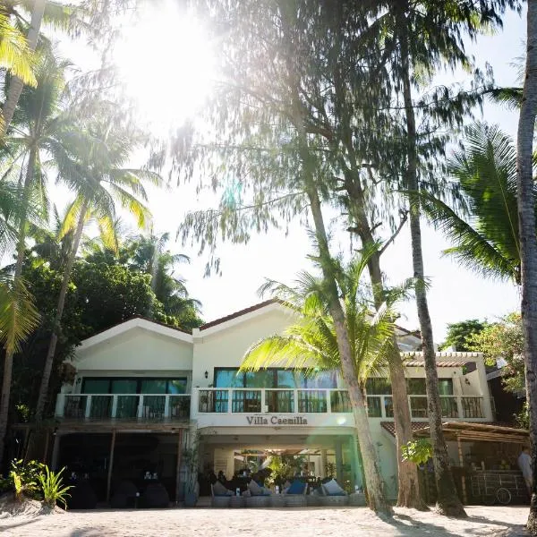 Villa Caemilla Beach Boutique Hotel: Boracay'da bir otel