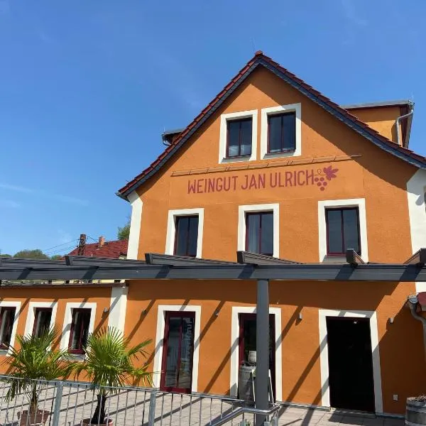 Weingut Jan Ulrich, hotel v destinaci Diesbar-Seusslitz