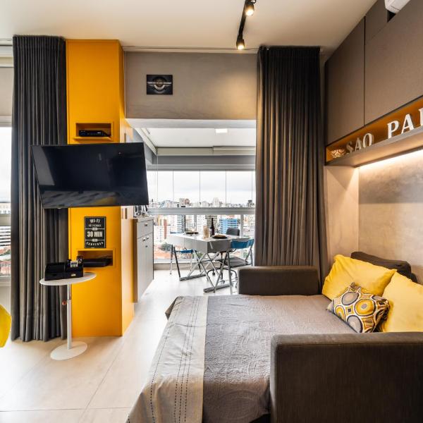 Design Premium Faria Lima, Skyline, Home Office, Pinheiros