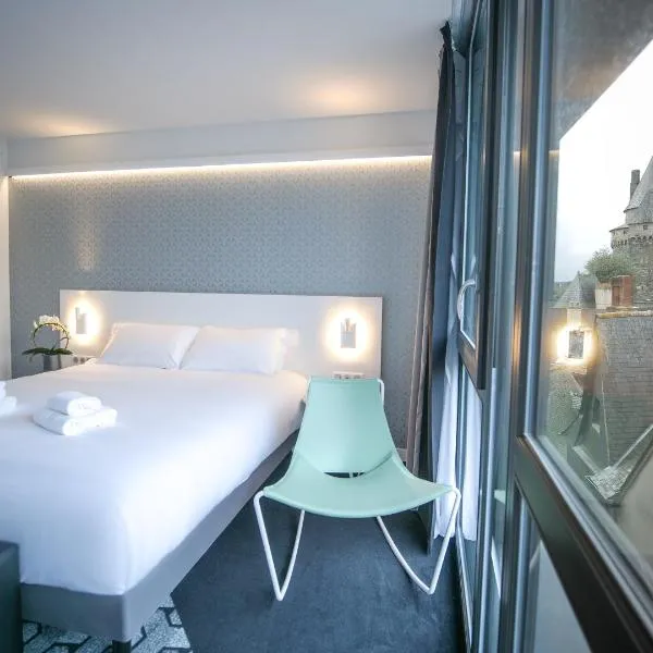 Le Magic Hôtel & Spa Centre Historique、ヴィトレのホテル