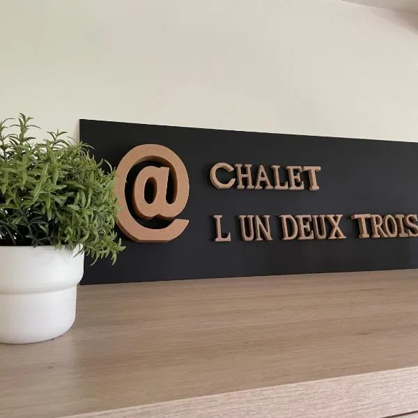 Terrasses de Malmedy Chalet l'undeuxtrois โรงแรมในมัลเมอดี