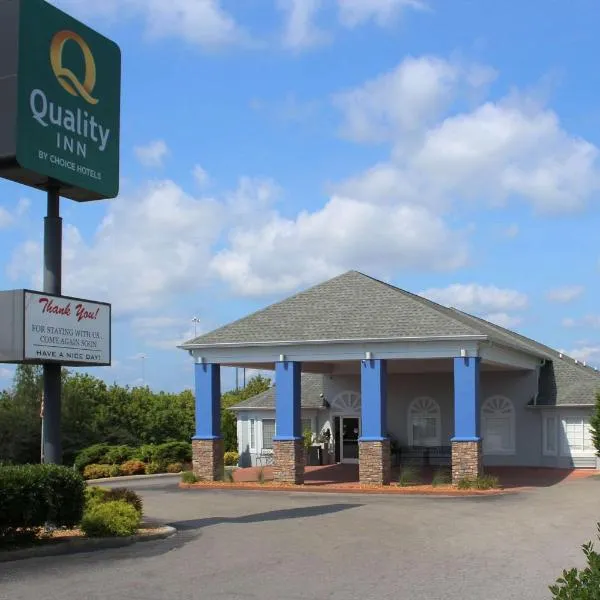 Quality Inn Crossville Near Cumberland Mountain State Park, hotel in Campbell Junction