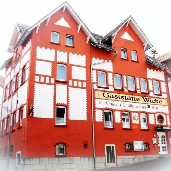 Gaststätte Wicke, hotel v destinaci Baunatal