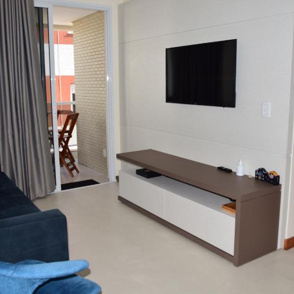 Apartamento a beira mar completo com churrasqueira - Foto 5