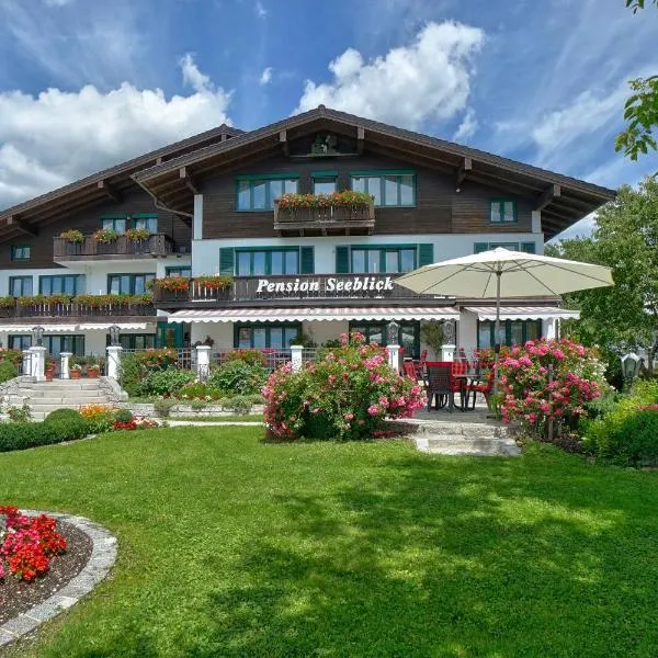 Pension Seeblick, hotel di Seebruck