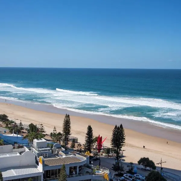 Allunga Stunning Beach Side Apartment，位于黄金海岸的酒店