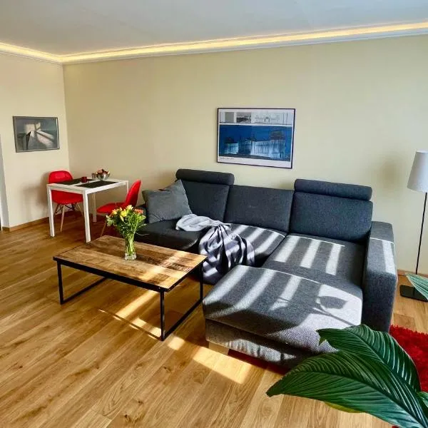 zentrumsnahe Leipzig-Apartments, nahe UFZ und BMW inkl Parkplatz und Fahrräder, hotel v Leipzigu