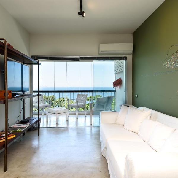 Ocean Blue Moderno Próximo à Praia do Leblon Vista Mar Espetacular Piscina Garagem Wi Fi e Sauna - Foto 2