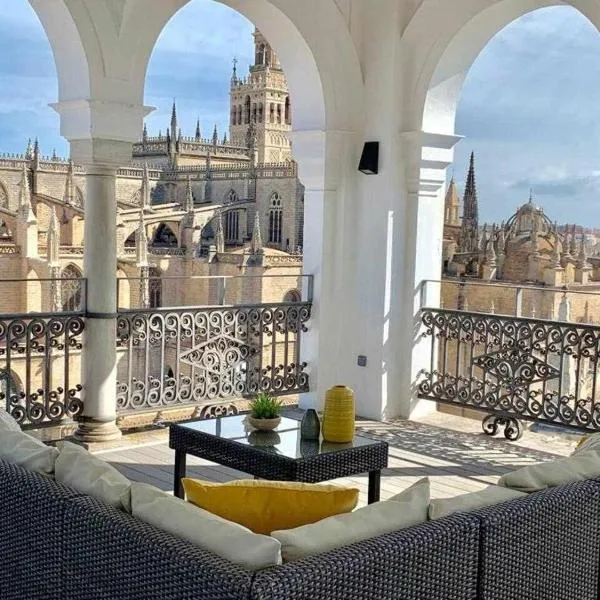 ISG Apartments The most Exclusive apartment in Sevillaparking、セビリアのホテル