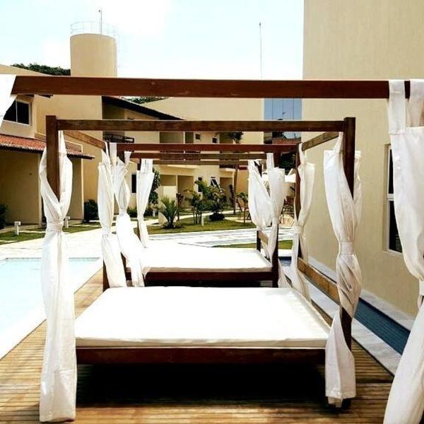 Solar Água Flats de Frente para Piscina