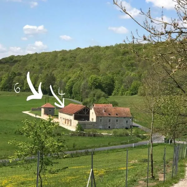 Gite (4 pers) de la Vallée de l'Aujon, hotel en Arc-en-Barrois