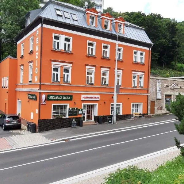 Penzion Haus Regrus, hotel en Jáchymov