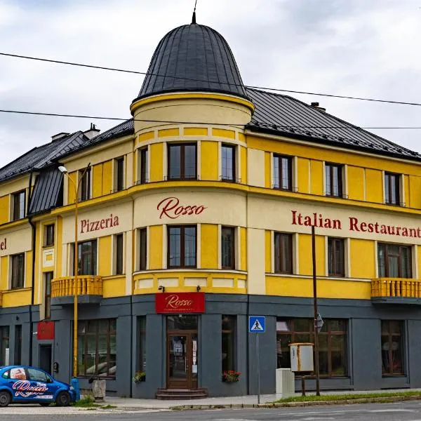 Rosso Aparthotel, hotel di Michalovce