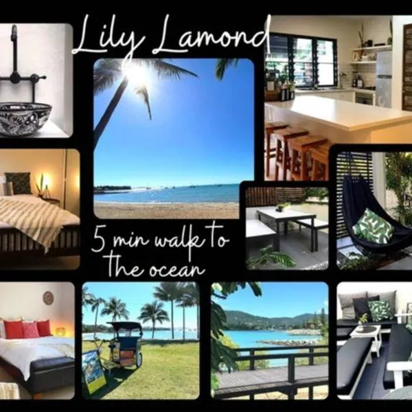LILY LAMOND, 2 - 4 guests, outdoor hammock, 5 min walk to the ocean, in Airlie Beach, hotel v destinaci Airlie Beach