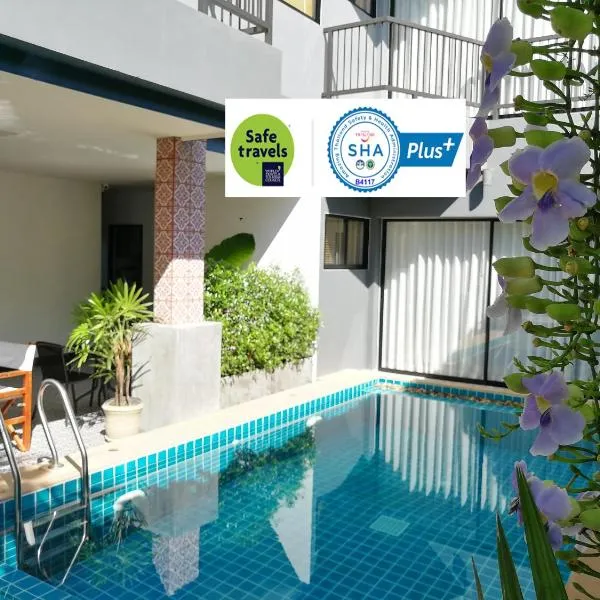 The Umbrella House - SHA Extra Plus, hotel in Kamala Beach