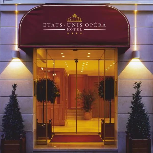 Hotel Etats Unis Opera、パリのホテル