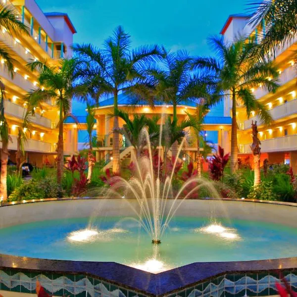 サンセット ビスタス ツー ベッドルーム ビーチフロント スイーツ（Sunset Vistas Two Bedroom Beachfront Suites）、セント・ピート・ビーチのホテル