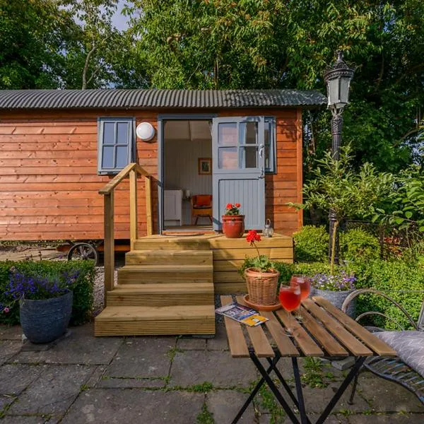 Hawthorn Hut Kilkenny Glamping at Jenkinstown House, hotel in Knockanuddoge