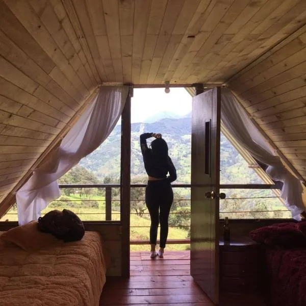 Escalera al Cielo Roto, hotel v destinaci Choachí