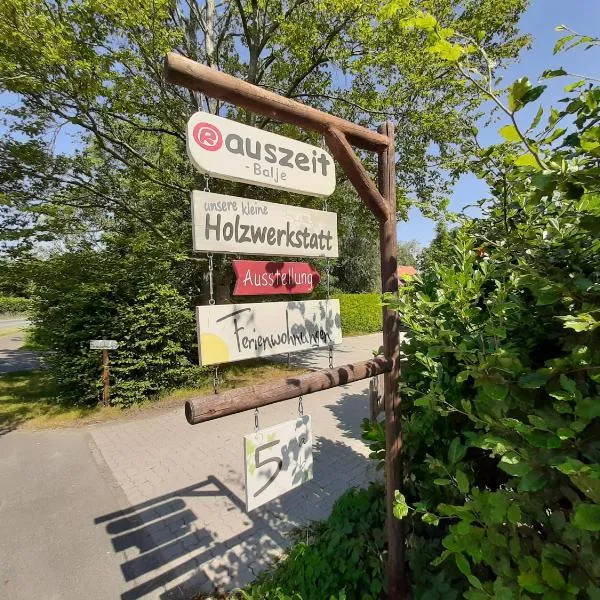 Rauszeit-Balje, hotel in Balje
