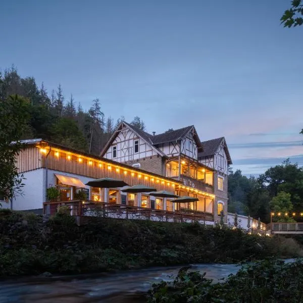 BODETALER BASECAMP LODGE - Bergsport- und Naturerlebnishotel, hotel v destinaci Rübeland