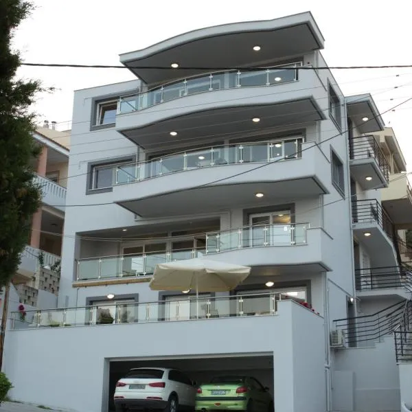 Blue4Aqua Apartments, hotell sihtkohas Kavala