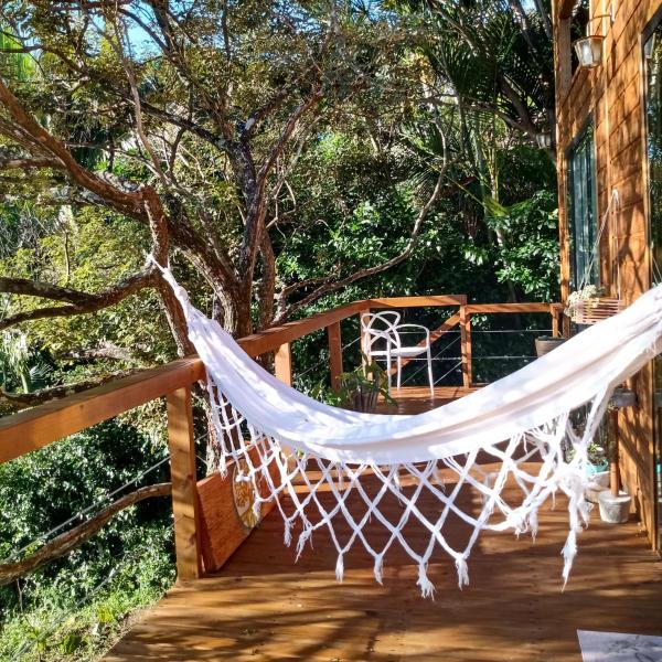 Casa espaçosa à 5min da praia Floripa vista pro mar de 2 até 12 hóspedes - Foto 4