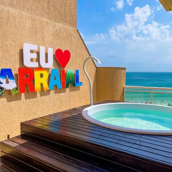 COBERTURA VISTA MAR Praia Grande até 10 PESSOAS