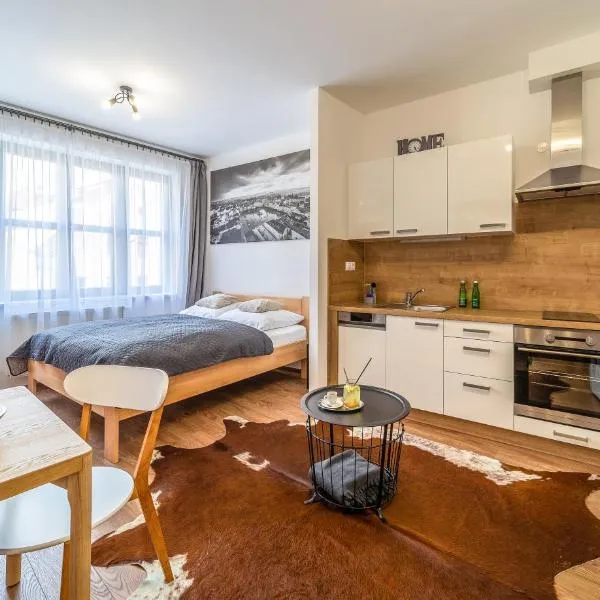 Aviatik apartments, hotel v Českých Budějovicích