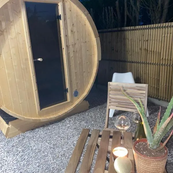 Casa louisa chambre sauna et bain nordique, hotell i Wailly-Beaucamp