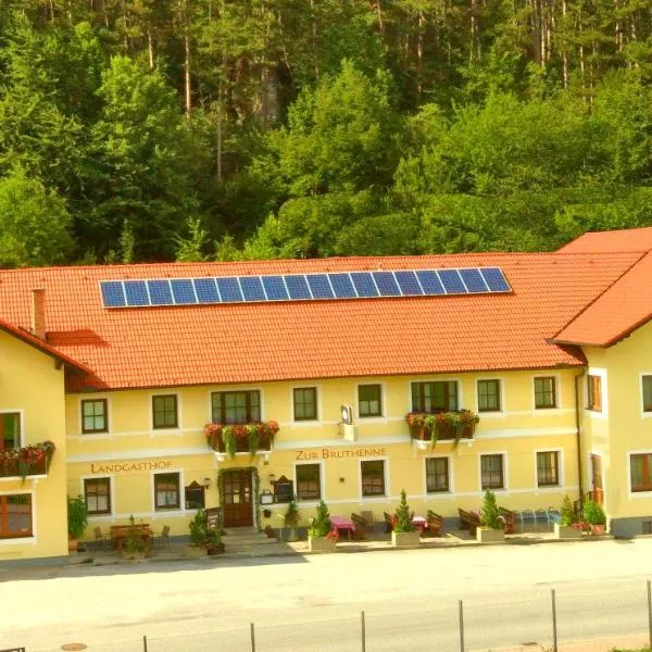 Gasthof zur Bruthenne, hotel in Pottenstein