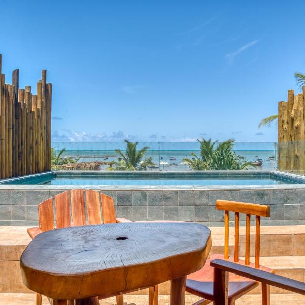 Pousada de Charme Villa Italiana - Pé na Areia - Foto 4