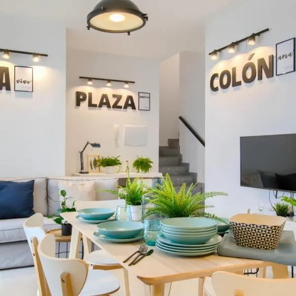 La Plaza-Colón, hotell i Villafranca de los Barros