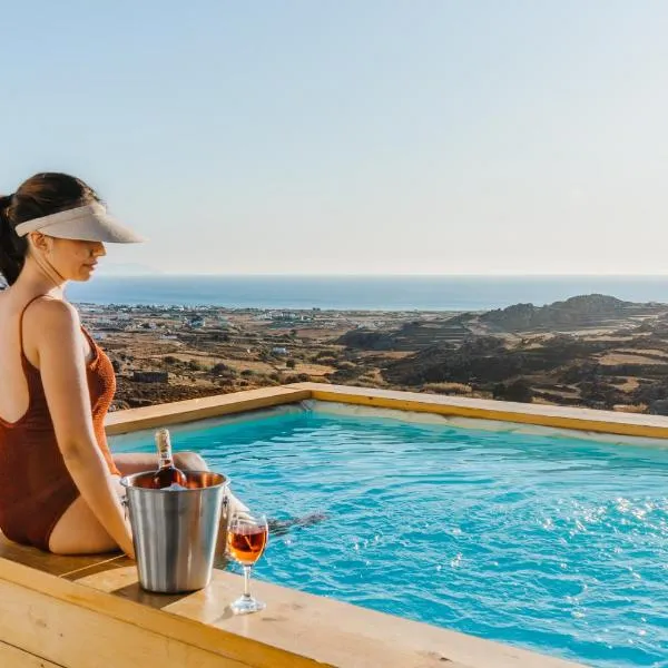 Naxos Aethereal View, hotel en Filótion