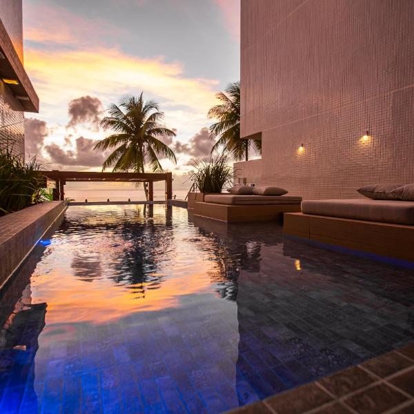 Apto Com Jacuzzi na Beira mar de João Pessoa no Branco Haus