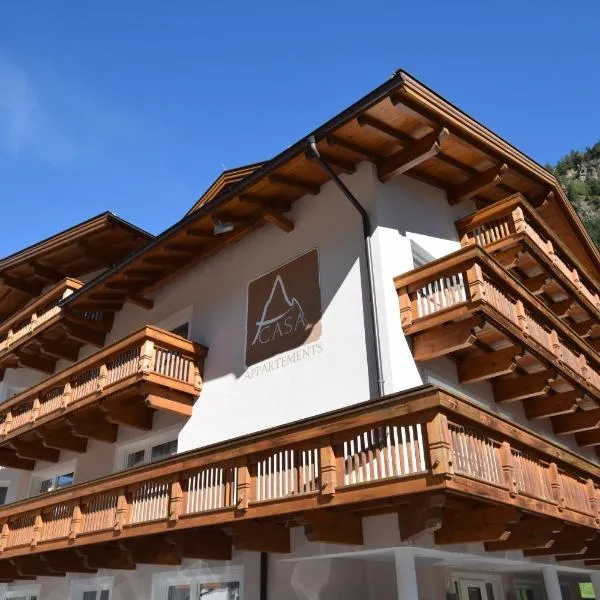 A Casa Kristall, hotel v Söldenu