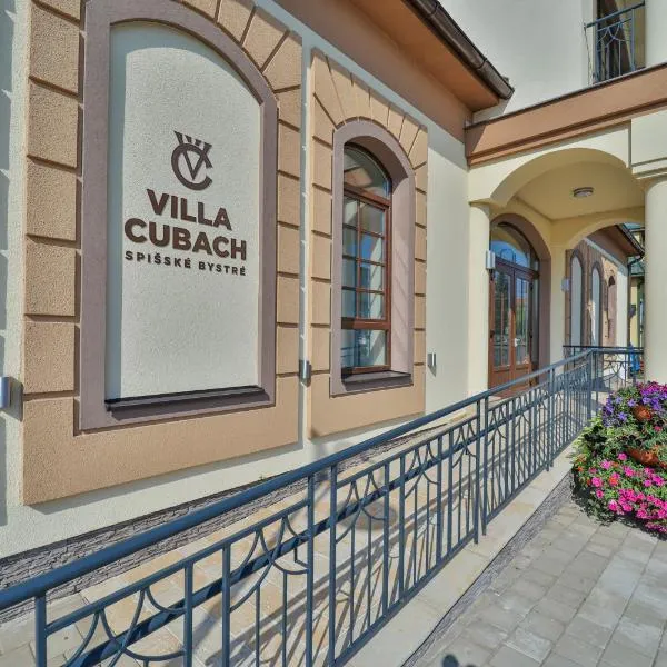 VILLA CUBACH、Spišské Bystréのホテル