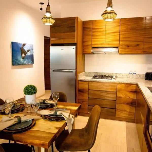 Ancla Baja Living Condominio nuevo con vista 4, hotel in La Paz