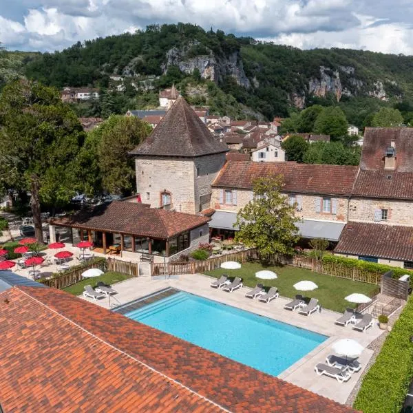 Hôtel Spa La Truite Dorée, hotel en Saint-Cirq-Lapopie