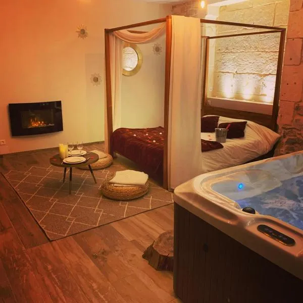 Suite de caractère avec Jacuzzi, hotel en Milhaud