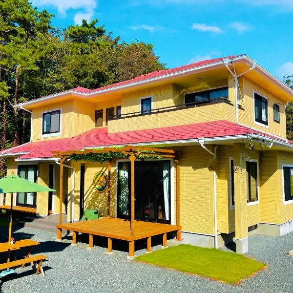 ゲストハウス　夢来人、山中湖村のホテル