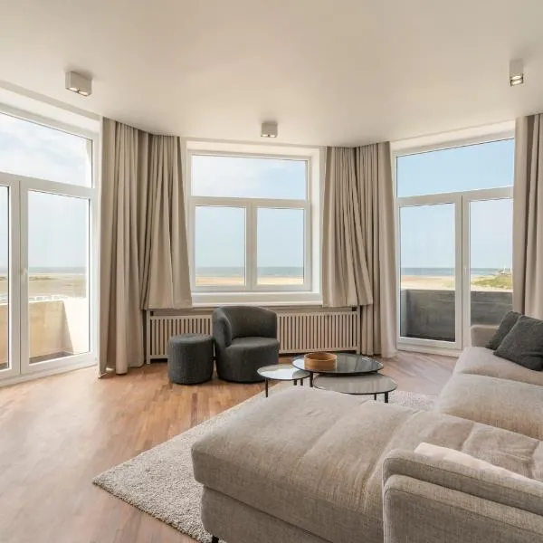 Residence Palace Style app in a unique building, hotelli kohteessa Zeebrugge