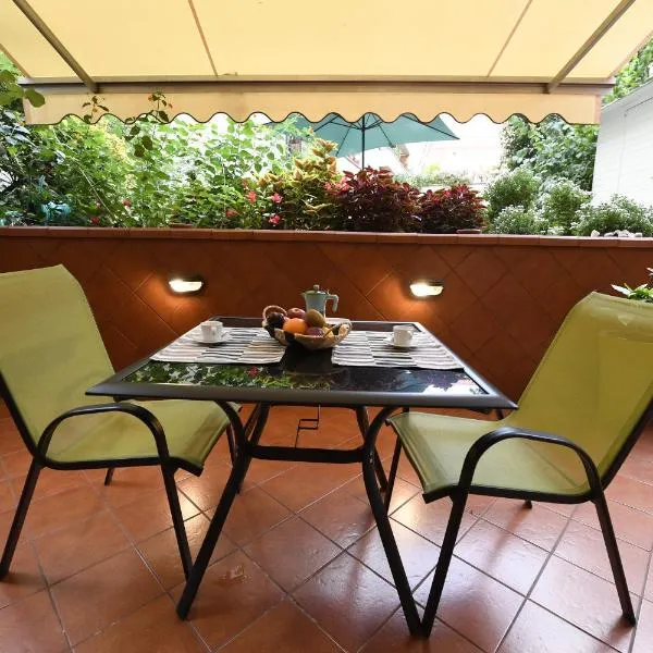 Il giardino nascosto, Hotel in Rom