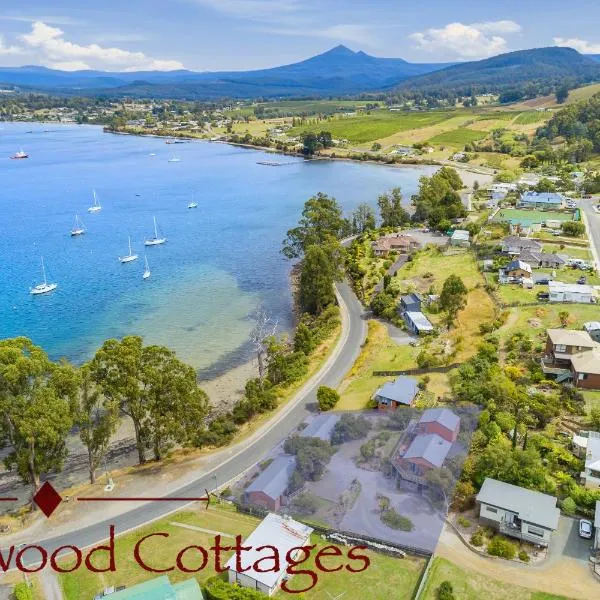 Driftwood Cottages, Waterfront Studios, hotel di Geeveston