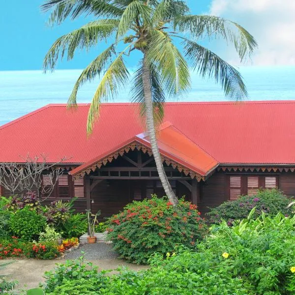 Villa du Jardin Botanique de Deshaies - Ex Propriété COLUCHE, hotel sa Deshaies
