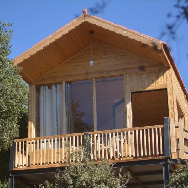 Ajloun Wooden Huts اكواخ عجلون الخشبية Live amid nature, hotel a Ţabaqat Faḩl