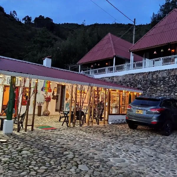 Hotel Cabañas El Rincón de las Campanas, hôtel à Nobsa